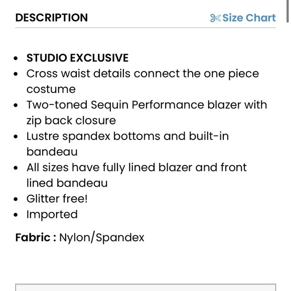 Weissman Do What I Do Costume Adult XL and Adult Small - Picture 3 of 3